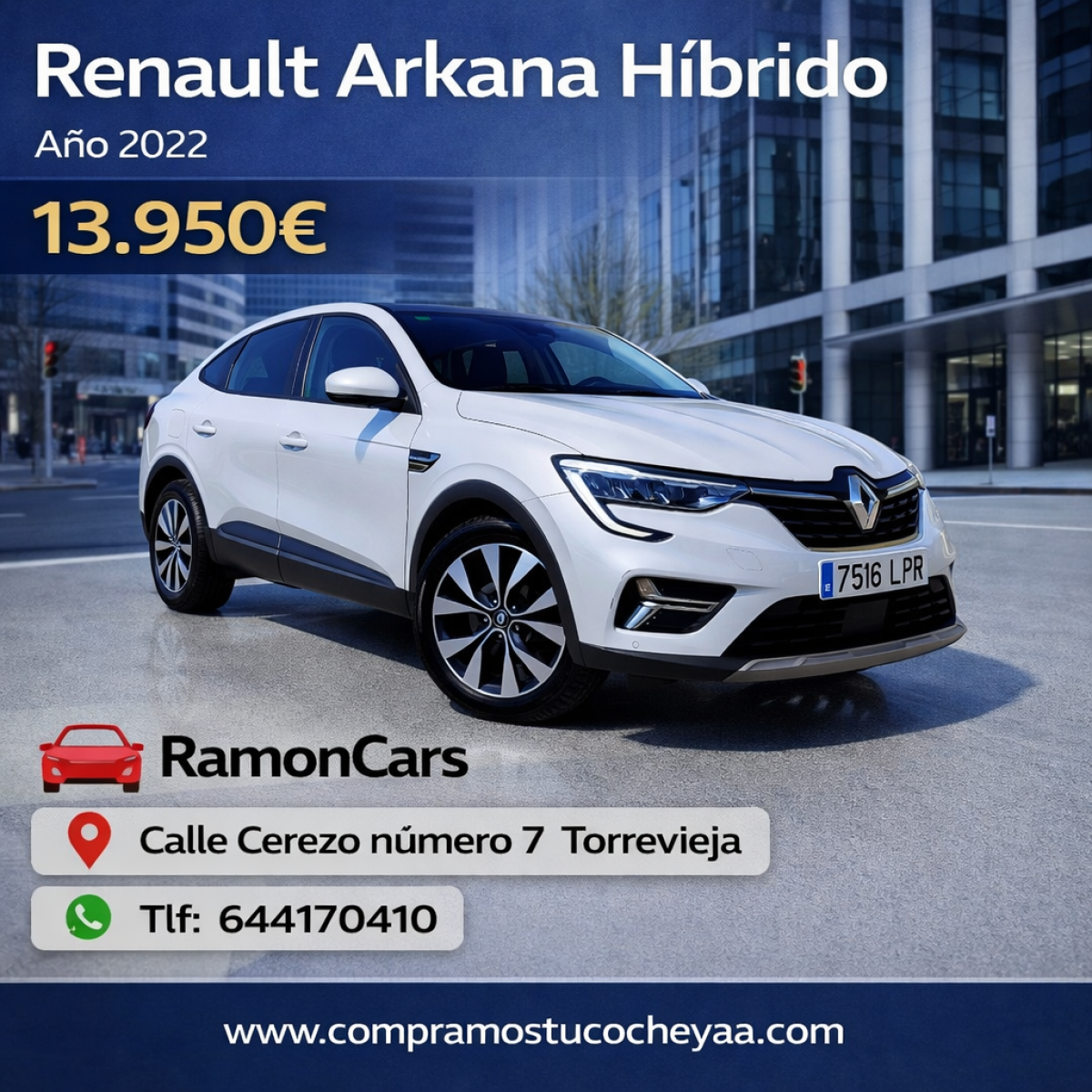Renault arkana 2022 híbrido automático